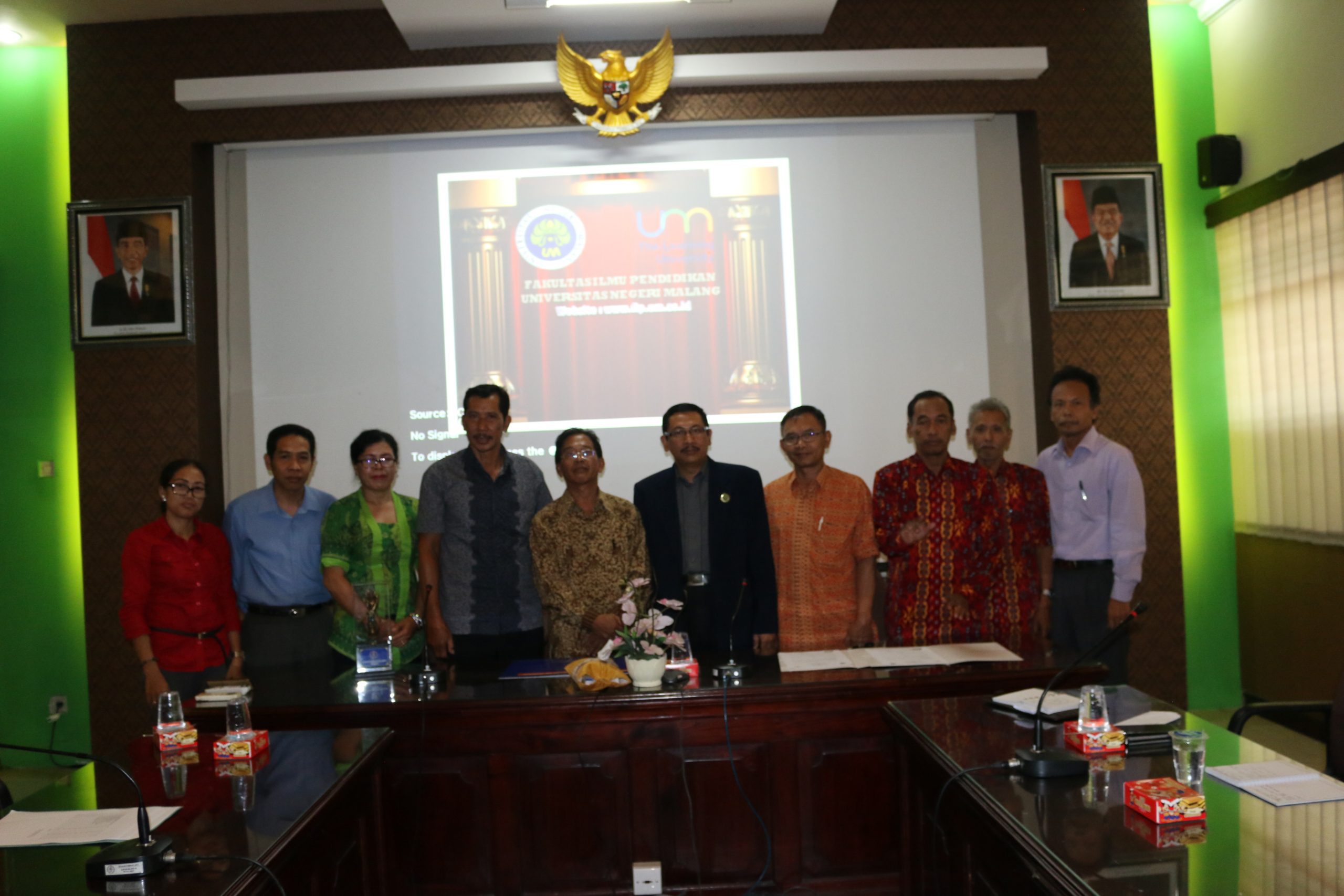 Kesepakatan bersama antara FAKULTAS ILMU PENDIDIKAN UM dengan FAKULTAS DHARMA ACARYA  INSTITUT HINDU DHARMA NEGERI DENPASAR