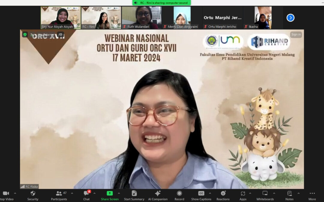 Webinar Nasional Kerjasama Rihand Creative dengan FIP-UM