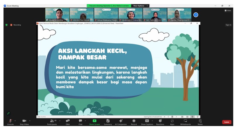 GELORA 2024: Membangun Kesadaran Lingkungan Hidup Melalui Gelaran Lomba dan Seminar Nasional oleh UA Green Campus FIP Universitas Negeri Malang