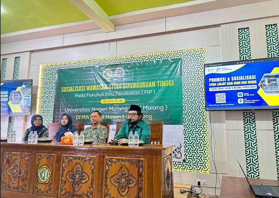 Lawatan Sosialisasi FIP UM di Ponpes Zainul Hasan Genggong Probolinggo