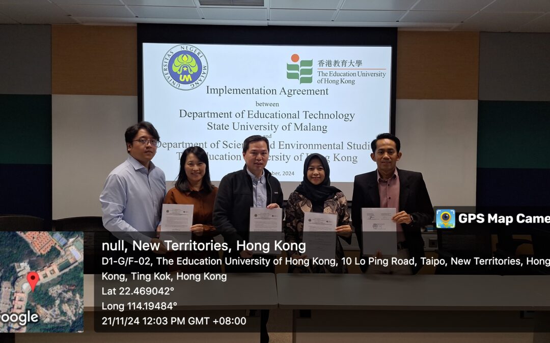 FIP UM Bangun Kerjasama Riset Indoor Air Quality (IAQ) dengan The Education University of Hong Kong