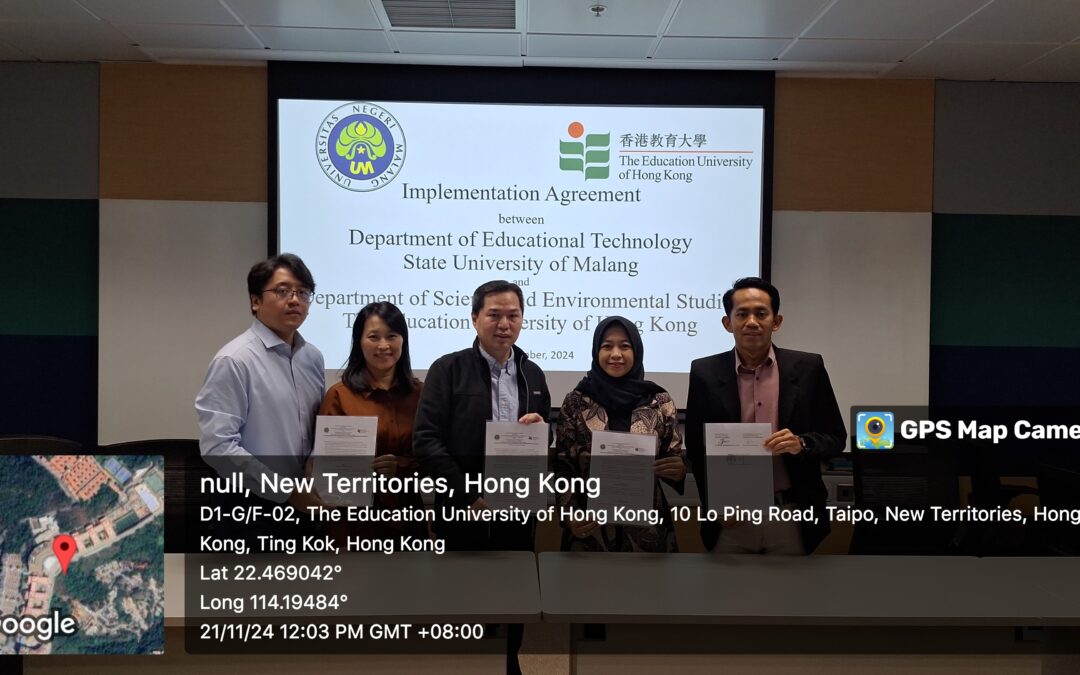 FIP UM Inisiasi Kerja Sama dengan The Education University of Hong Kong