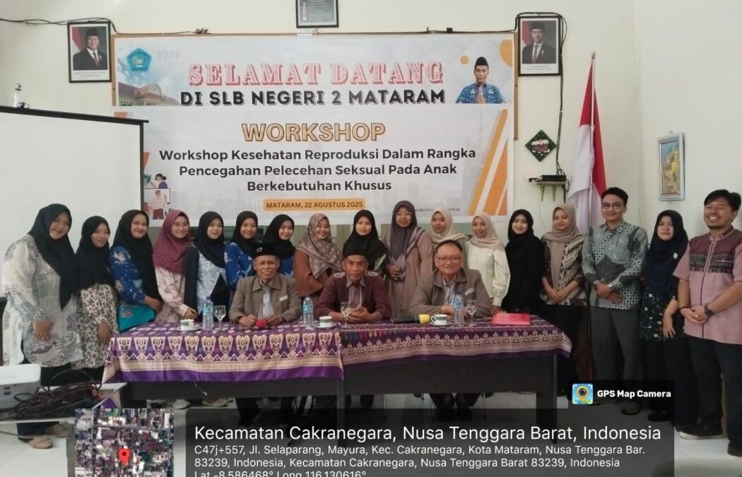 BIMTEK PENCEGAHAN PELECEHAN SEKSUAL SISWA BERKEBUTUHAN KHUSUS DI SLB NEGERI 2 KOTA MATARAM