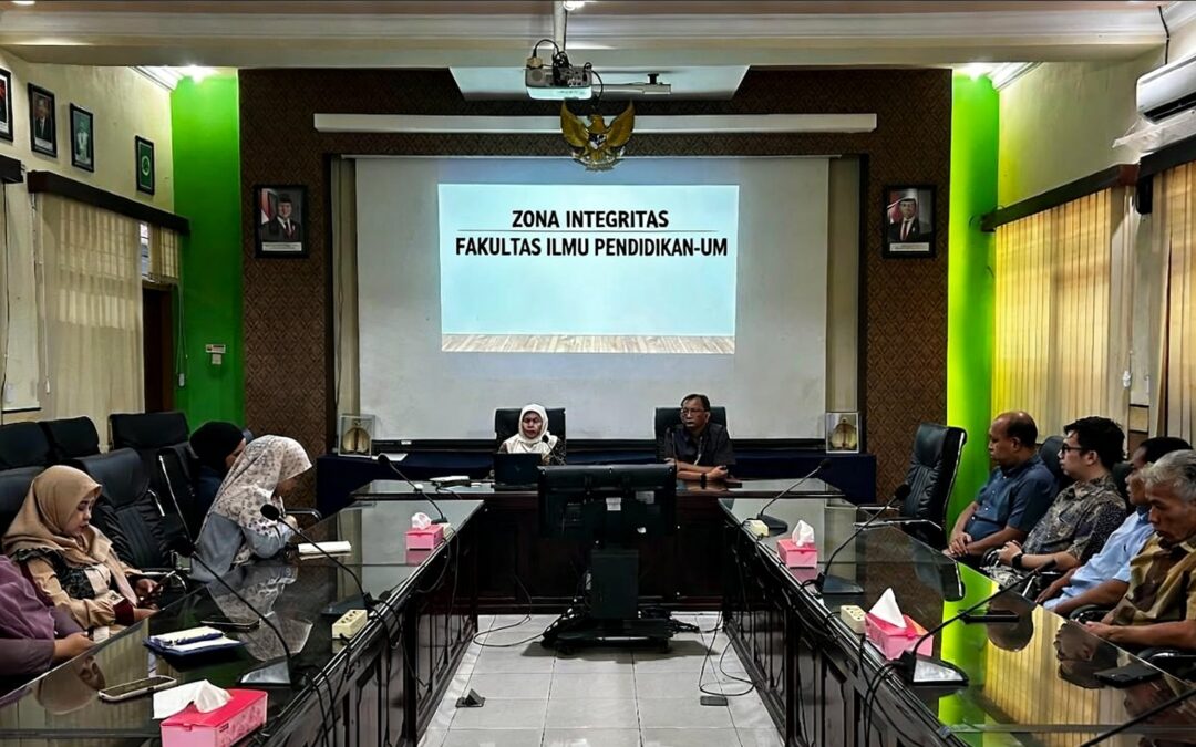 Perkuat Komitmen WBK, FIP-UM Sosialisasikan Zona Integritas kepada Tendik